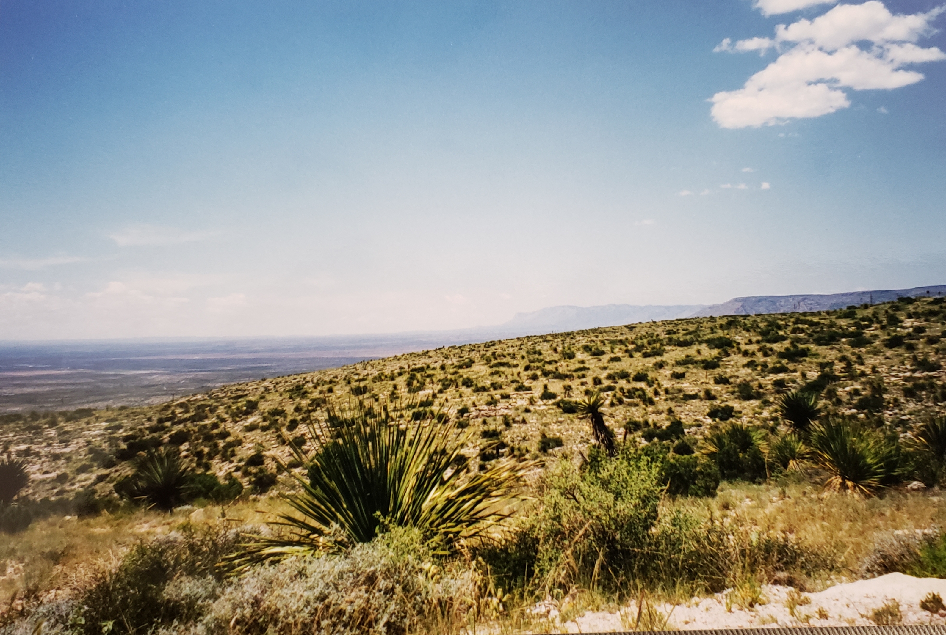 View from RAAF to New Mexico desert near Roswell crash site